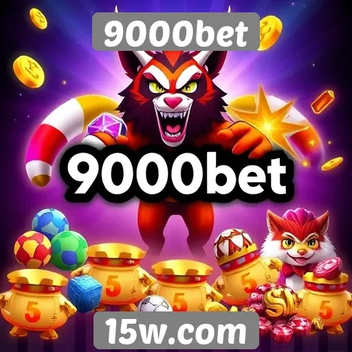 Variedade de jogos disponíveis na plataforma 9000bet